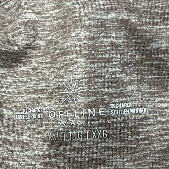 Offline by Aerie Recharge Least Support Tan Bra Women’s 2XL - Picture 2 of 4